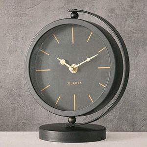 Настольные часы ЭКЗЕКТ, металл, 20 см