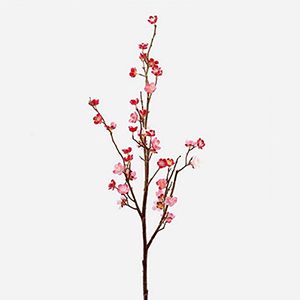 Декоративная ветка ЦВЕТЕНИЕ САКУРЫ, розовая, 70 см