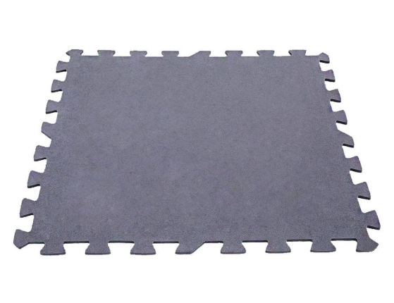Защитный коврик-пазл под бассейны серый, 50х50х0,5 см, 8 шт, Intex