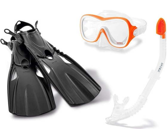 Wave Rider Sports Set Набор для подводного плавания Intex, размер 38-40