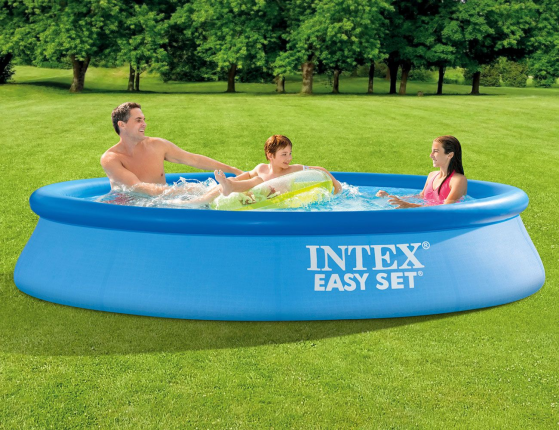 Надувной бассейн INTEX Easy Set Pool, 305х61 см + фильтр-насос