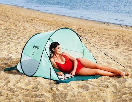 Пляжная двухместная палатка Beach Quick 2, 200х120х90 см, BestWay