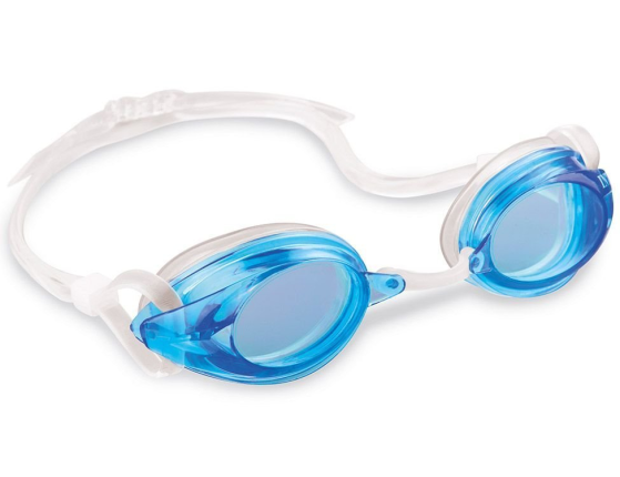 Очки для плавания Sport Relay Goggles голубые, от 8 лет