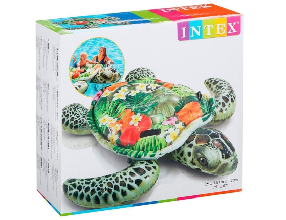 Надувная игрушка Черепаха INTEX, 191х170 см, от 3 лет