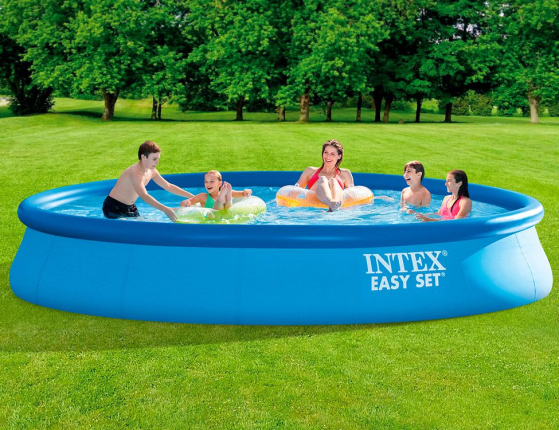 Бассейн  INTEX Easy Set Pool, 457 х 84 см + фильтр-насос