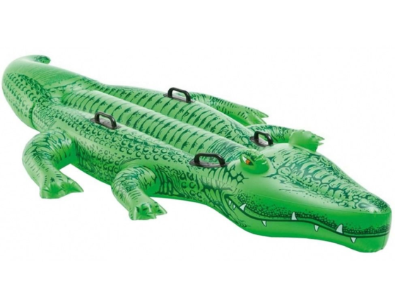 Надувная игрушка INTEX Гигантский Крокодил, 203 х 114 см