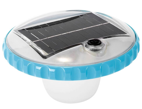 Плавающая светодиодная подсветка INTEX для бассейнов на солнечной батарее