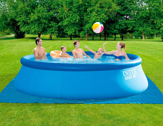 Надувной бассейн INTEX Easy Set Pool, 457х122 см + фильтр-насос + аксессуары