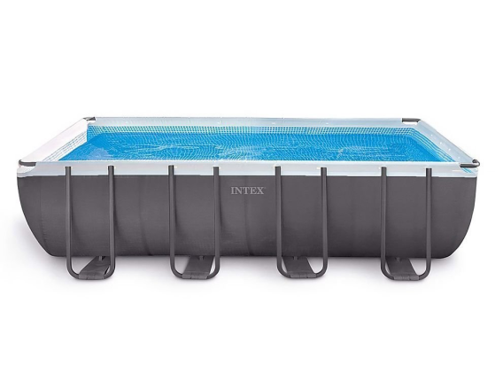 Каркасный бассейн Intex Rectangular Ultra XTR Frame Pool, 549х274х132 см + фильтр-насос (песочный) + аксессуары