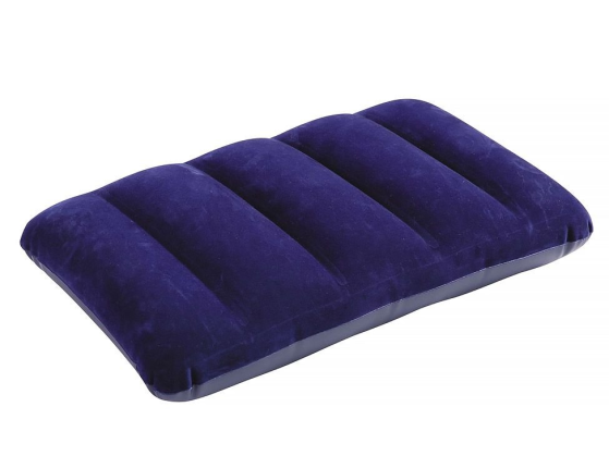 Надувная флокированная подушка Royal, 48х28х9см