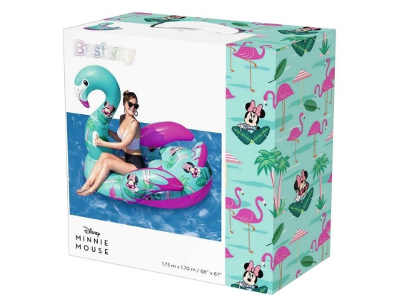 Надувной плот Фламинго Disney Fashion, 173x170 см, BestWay