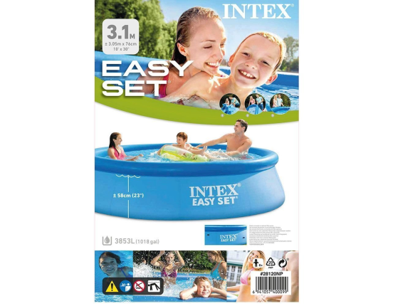 Надувной бассейн INTEX Easy Set Pool, 305х76 см