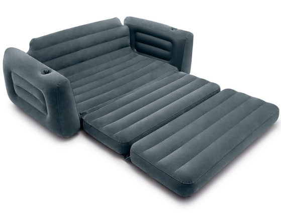 Надувной диван Intex Pull-Out раскладной, 203х224х66см
