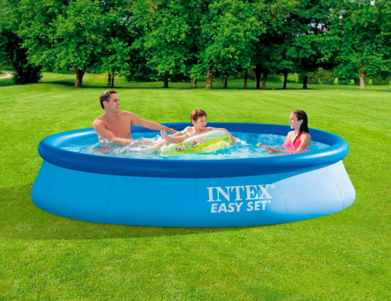Надувной бассейн INTEX Easy Set Pool, 366 х 76 см + фильтр-насос