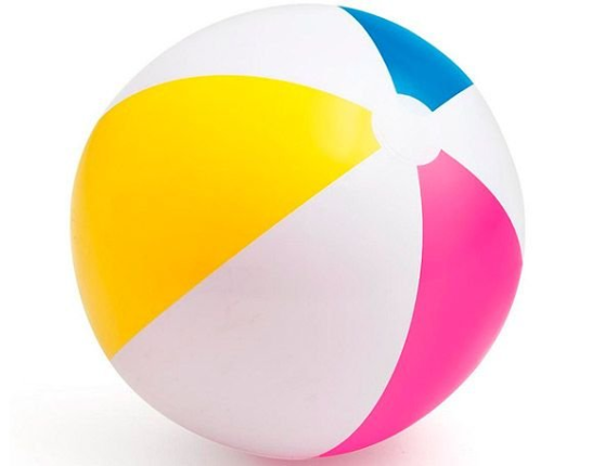 Надувной Мяч Разноцветный, 61 см