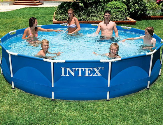 Бассейн каркасный Intex Metal Frame Pool, 366х76 см
