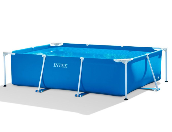 Каркасный бассейн Intex Rectangular Frame Pool, 220х150х60 см