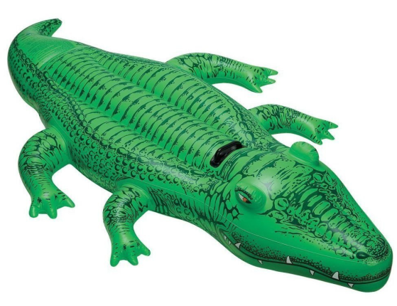 Надувная игрушка INTEX Крокодил малый, 168 х 86 см