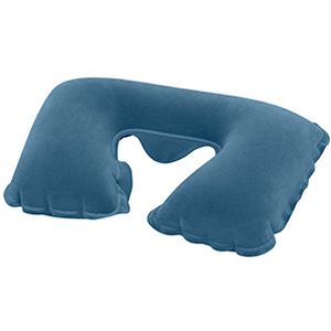 Дорожная надувная подушка для шеи синяя, 37х24х10 см, BestWay