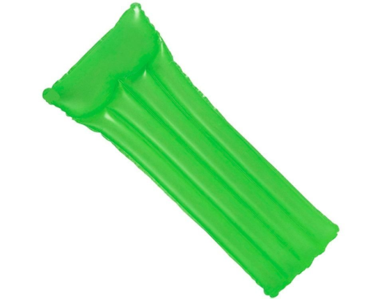 Пляжный надувной матрас Неон зеленый, 183х76 см