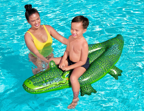 Надувная игрушка для плавания Bestway Крокодил, 152 х 71 см