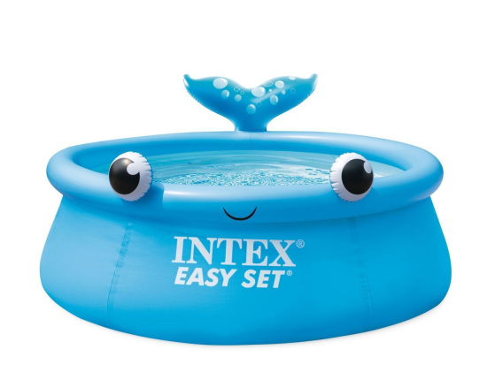 Надувной бассейн Intex Easy Set pool Веселый кит, 183х51 см, от 3 лет