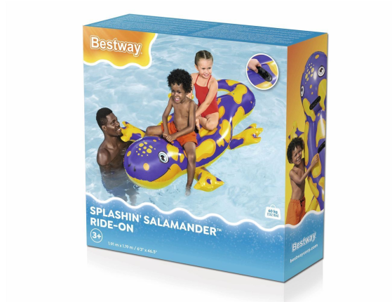 Надувная игрушка для плавания Bestway Саламандра, 191 х 119 см