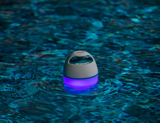 Плавающая Bluetooth колонка с Led-подсветкой, BestWay