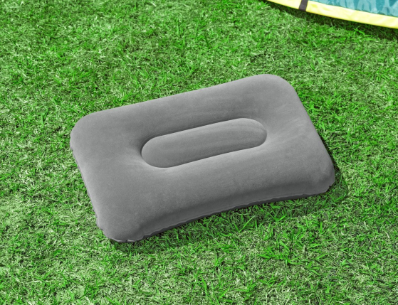 Надувная подушка серая, 42х26х10 см, BestWay