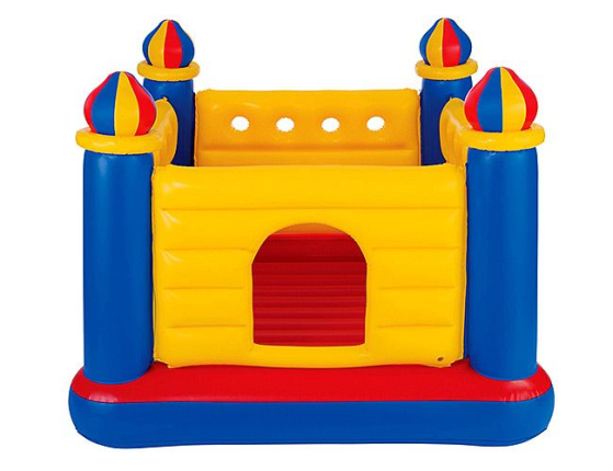 Детский надувной батут Замок INTEX Jump-o-Lene Castle Bouncer, 175х175х135 см, от 3 до 6 лет