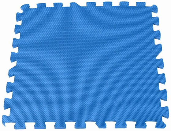 Защитный коврик-пазл под бассейны, 50х50х1 см, 8 шт, Intex